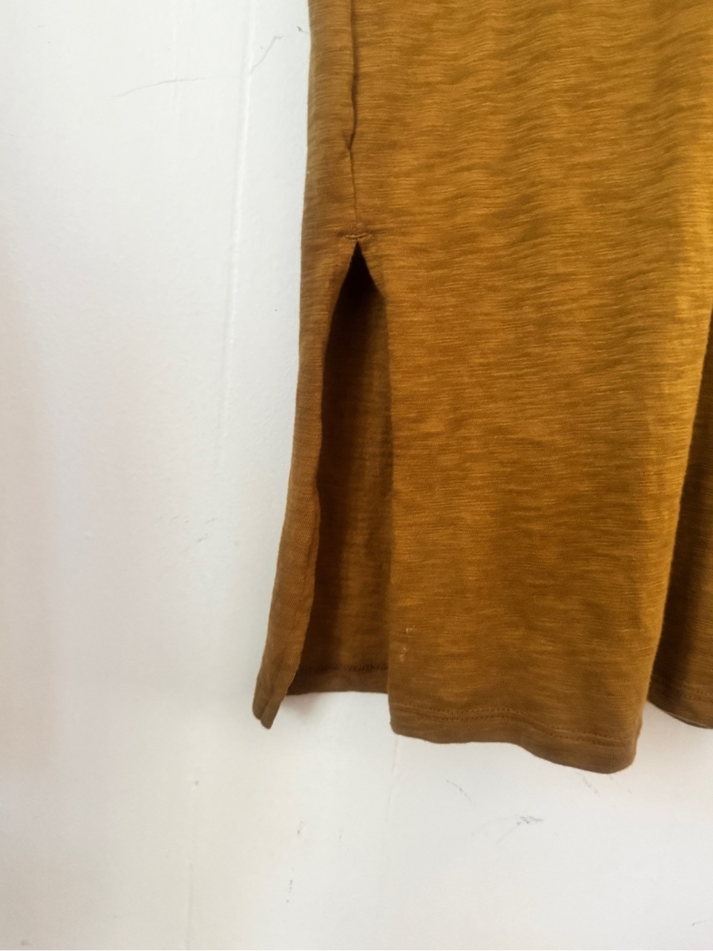 NWOT Universal Thread Mustard Midi T-Shirt Dress - Picture 5 of 5